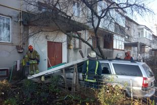 На Шепетівщині у житловому будинку мало не обвалилась бетонна плита