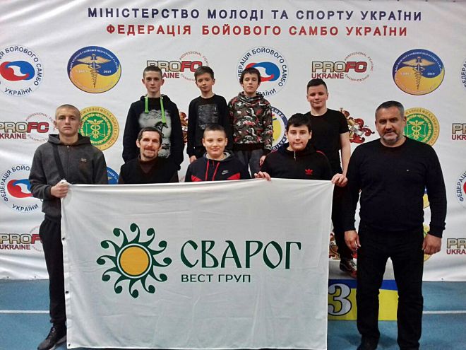 Наші спортсмени привезли нагороди із Кубку України з бойового самбо серед юнаків