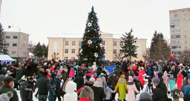 Головна ялинка міста засяяла вогнями