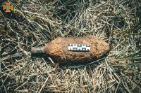 На Шепетівщині сапери ДСНС знищили мінометну міну калібру 240 мм