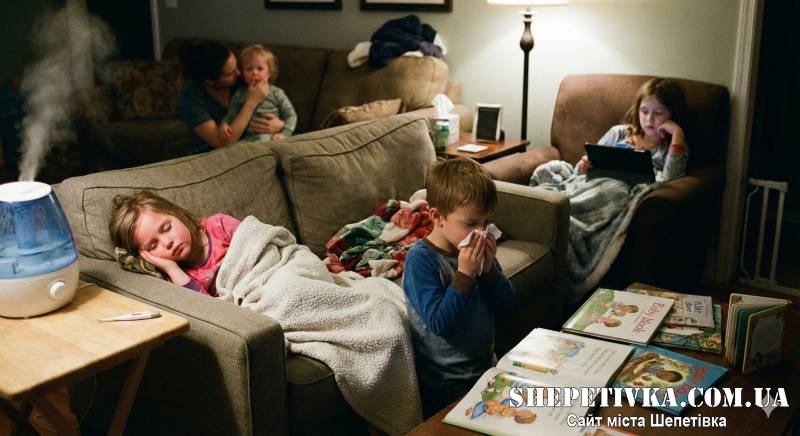 Шепетівщина лідирує по рівню захворюваності серед школярів: епідпоріг перевищено на 20%