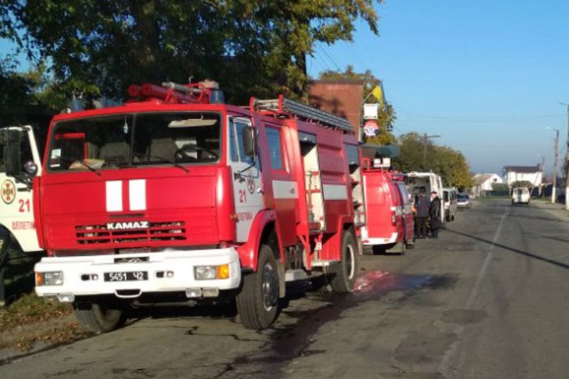 У Судилкові рятувальники вчились ліквідовувати витік аміаку