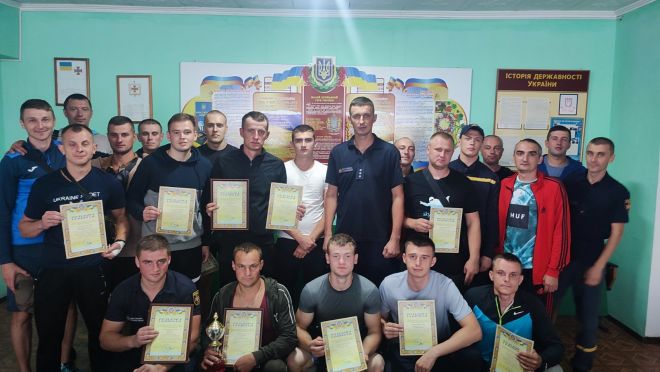 Рятувальники Шепетівського району змагались у легкій атлетиці