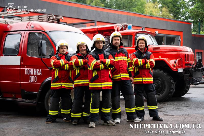 У Понінці запрацювала добровільна пожежна команда, яку очолив ветеран війни