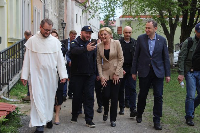 Хмельниччину відвідала дружина Президента Республіки Польща