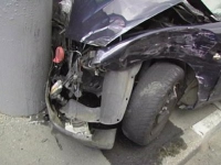 Врізався в електроопору