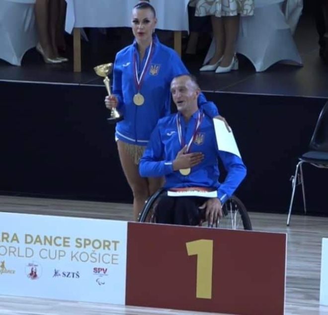 Уродженець Шепетівщини здобув 3 золоті нагороди на Кубку світу зі спортивних танців на візках