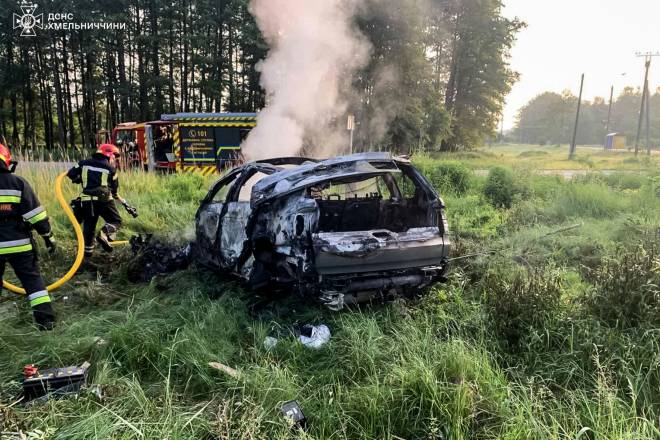 Минулої доби рятувальники ліквідували три пожежі на Шепетівщині: є травмовані