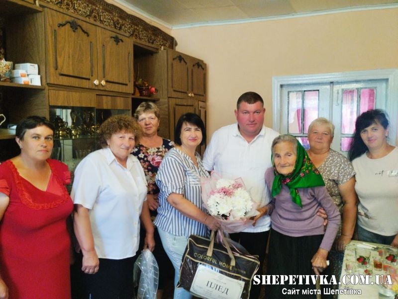 Жителька Шепетівщини зустріла свій 100-літній ювілей