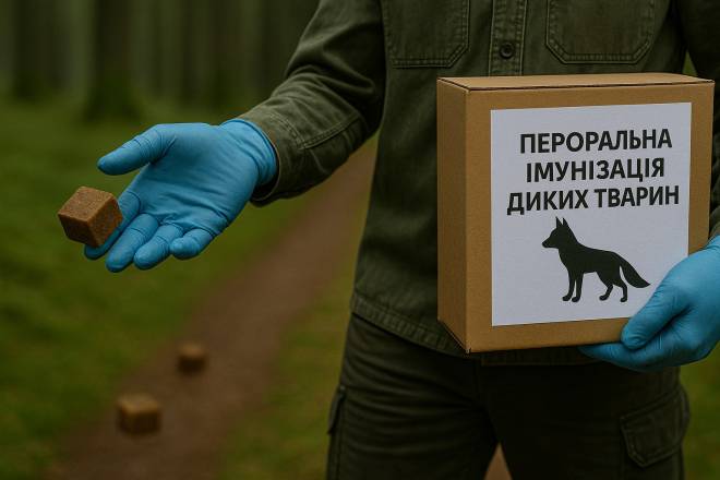 Розпочалась кампанія імунізації диких тварин проти сказу: що потрібно знати
