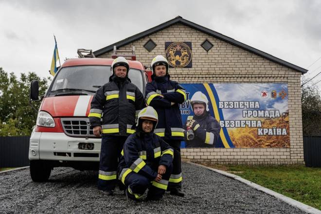 Добровольці стають на варту вогню: на Шепетівщині розпочала роботу нова пожежна дружина