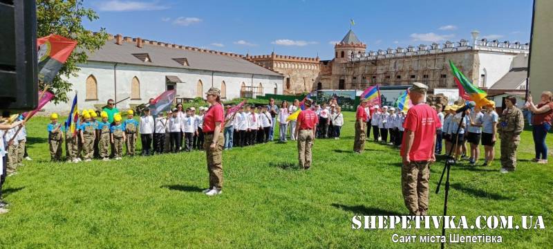 Юні козачата Шепетівщини змагались на обласному етапі військово-патріотичної гри «Сокіл» («Джура»)