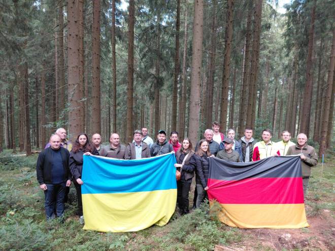Лісівники Шепетівщини вивчали німецький досвід ведення наближеного до природи лісівництва