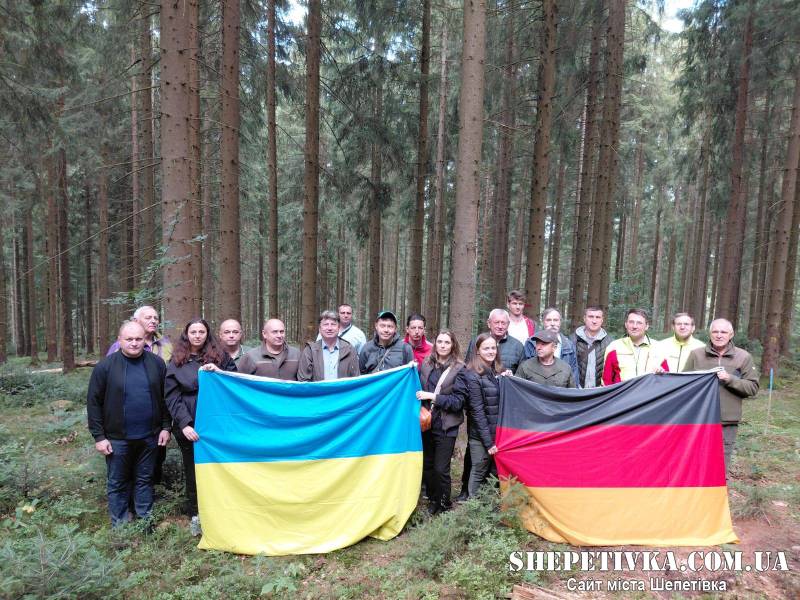 Лісівники Шепетівщини вивчали німецький досвід ведення наближеного до природи лісівництва