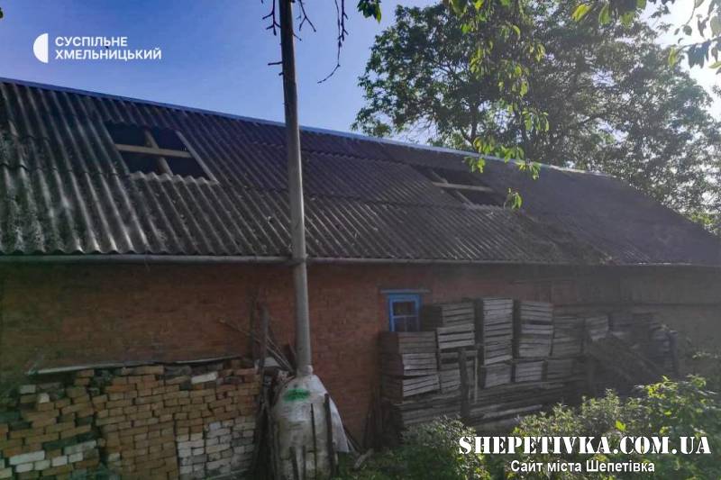 На Хмельниччині фіксують наслідки руйнувань внаслідок нічної атаки рф