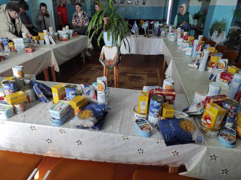 Єврейська громада Шепетівки отримала 355 кілограм продуктів харчування