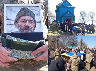 На Шепетівщині провели у засвіти оборонця Ткачука Олексія Володимировича