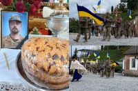 У Полонному прощались із військовим зв'язківцем Лясотою Юрієм