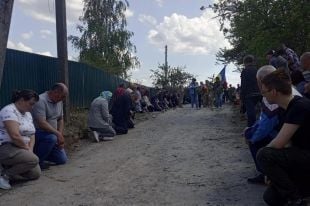 У селі Городище попрощались із солдатом Коломійцем Русланом Анатолійовичем