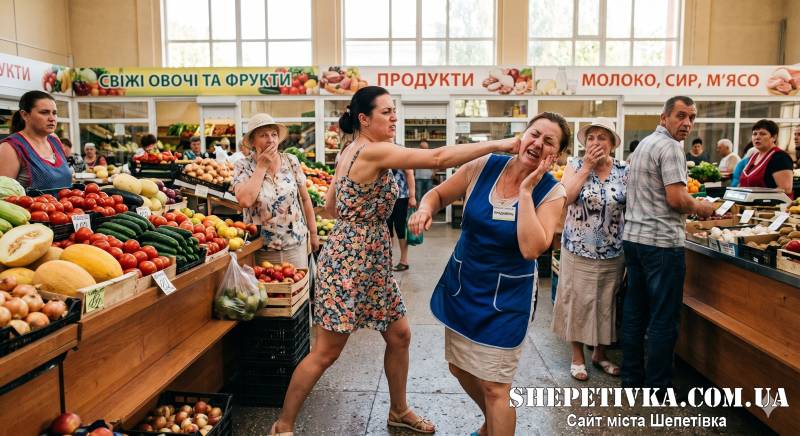 У Шепетівці жінку оштрафували на 510 гривень за удар продавчині в обличчя