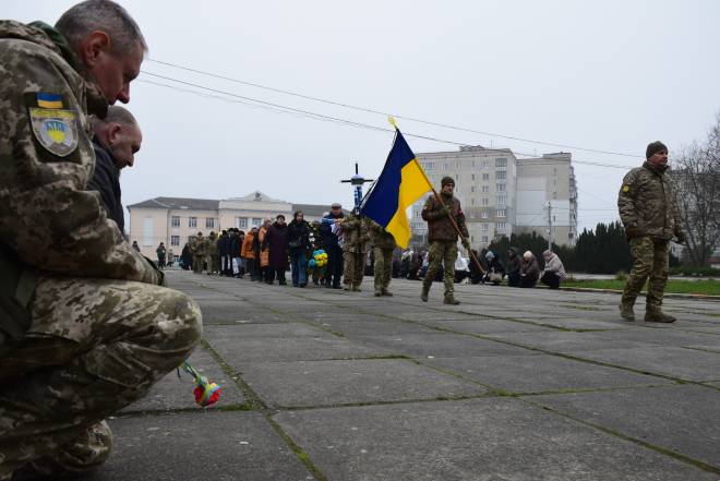 Від Майдану до Покровського напрямку: шепетівчани провели у засвіти Петра Щеглова