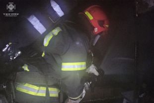 У Шепетівці на вулиці Ніла Хасевича горіла приватна споруда