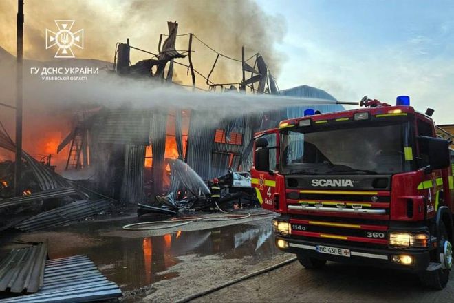 Вночі над Хмельниччиною збивали ударні БпЛА, на жаль, вдалось не всі