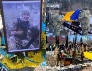 На Шепетівщині прощались із десантником Чмиховим Максимом Валерійовичем
