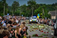 Білогірська громада оплакувала знаного діяча, який загинув на війні