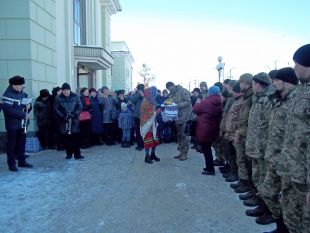 Шепетівчани зустрічали військовослужбовців із зони АТО