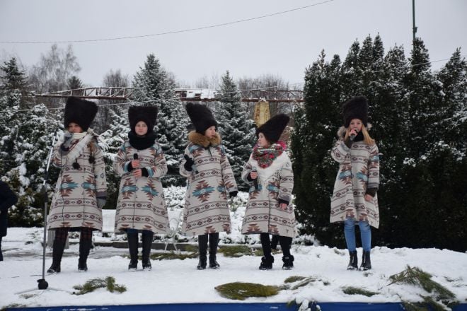 У Шепетівці фестивалили біля головної ялинки