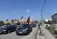 Через рік невідомості: у Судилкові попрощалися з добровольцем Віталієм Вишневським