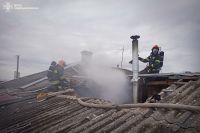 У Шепетівці на вулиці Василя Стуса горів житловий будинок