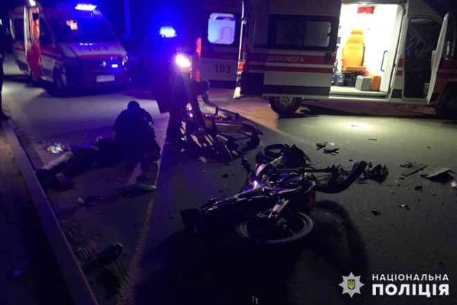 У Славуті мотоцикліст зіткнувся із автівкою «BMW X5»