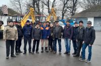 На знімку колектив служби головного механіка Шепетівського комунального підприємства водопровідно-каналізаційного господарства