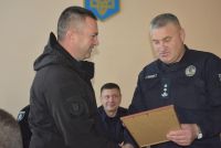 У Шепетівці відзначили поліцейських, які брали участь у бойових діях
