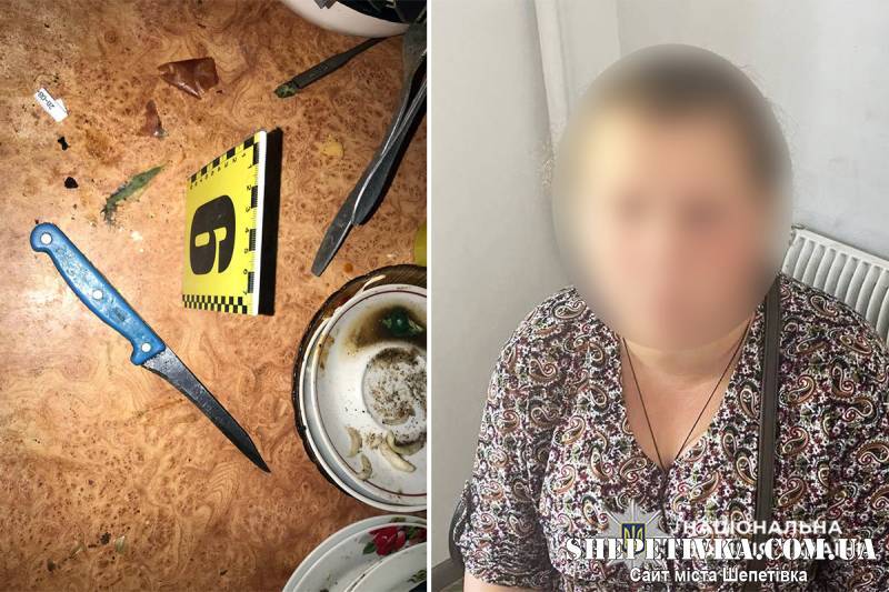 Вдарила свого чоловіка ножем у груди: справу передали до суду