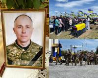 У Полонному провели у засвіти воїна Гучка Віктора Павловича