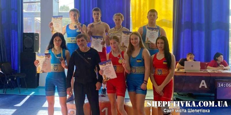 Шепетівчани здобули нагороди чемпіонату Хмельницької області з вільної боротьби