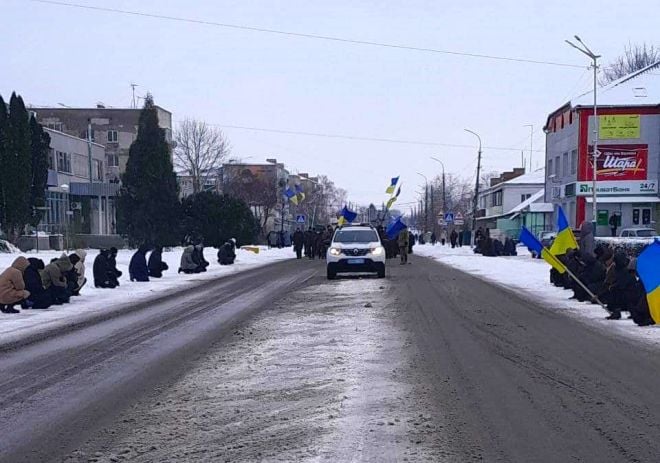 Полонська громада провела у засвіти старшого сержанта Олександра Галату