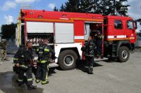 У Шепетівській виправній колонії гасили умовну пожежу