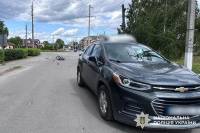 Шепетівчанка автомобілем збила жінку на електровелосипеді