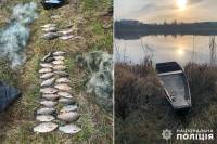На Шепетівщині попри нерестову заборону чоловік наловив риби на 153 тис грн