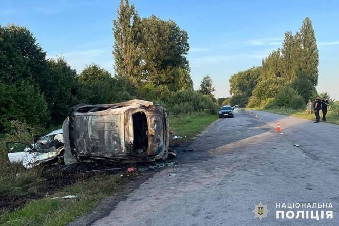 На Шепетівщині внаслідок ДТП загинуло 4 людей