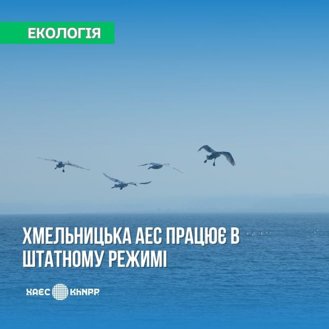 Хмельницька АЕС розслідує причину масового мору риби на водоймі-охолоджувачі