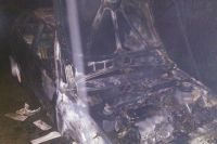 По вулиці Лермонтова горів автомобіль