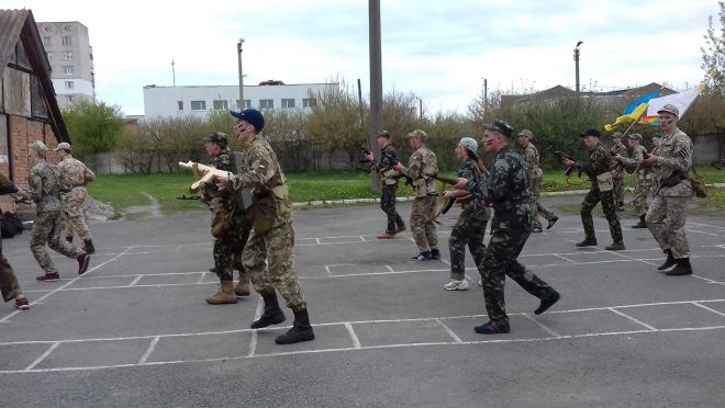 У шепетівському НВК №1 провели військово-патріотичний захід