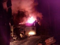 Пожежники рятували свійських тварин із палаючого хліва