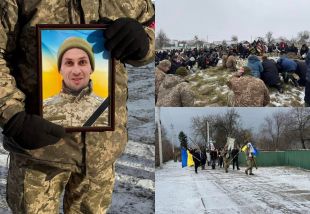 Загинув у перший день 2025 року: на Шепетівщині прощались із солдатом Дризиком Володимиром