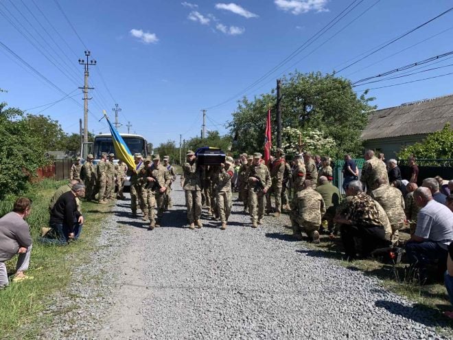 На Шепетівщині у засвіти провели десантника Кушпіля Володимира Олександровича